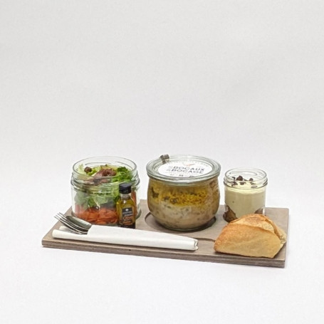 Emietté de poissons à la crème