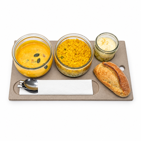 Emietté de poisson & crème ciboulette - Poisson